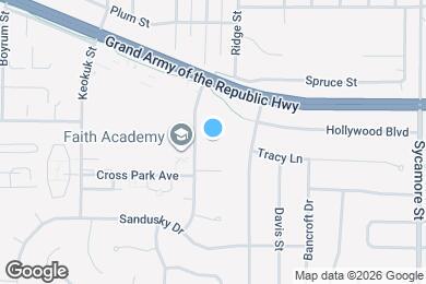 Map image of the property - Orchards and Woodlands