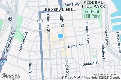 Map image of the property - 43 E Cross St