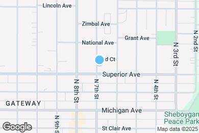 Map image of the property - 1515 N 7th St