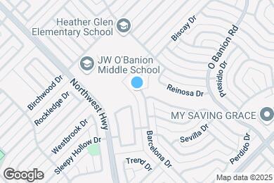 Map image of the property - 5105 Barcelona Dr