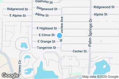 Map image of the property - 353 E Orange St