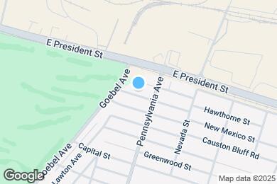 Map image of the property - 1924 Hawthorne St