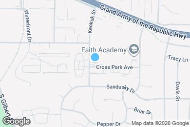 Map image of the property - 806 Cross Park Ave