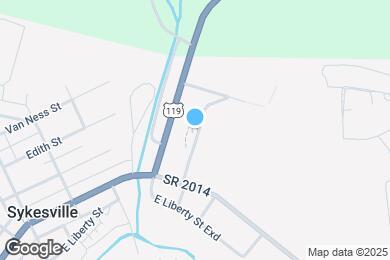 Map image of the property - Forest Hills Apartments