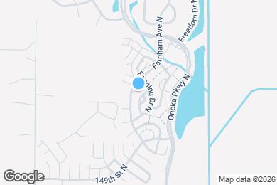 Map image of the property - 15134 Fanning Dr N