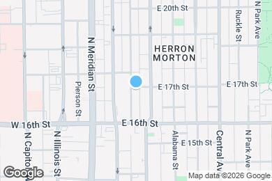 Map image of the property - 1661 N Talbott St