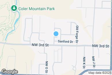 Map image of the property - 304 Coachlight Dr