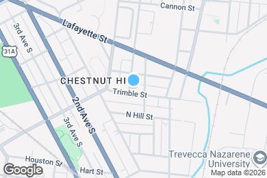 Map image of the property - 3 Claiborne St