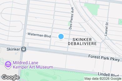 Map image of the property - 6026 Waterman Blvd