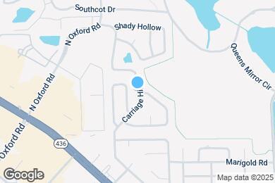 Map image of the property - 134 Carriage Hill Dr