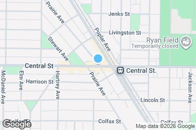 Map image of the property - 1939 Central St