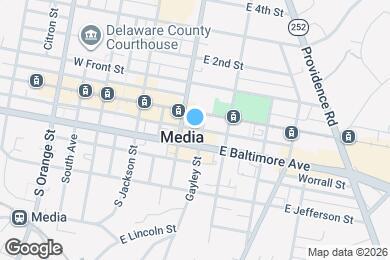 Map image of the property - 109 E Baker St