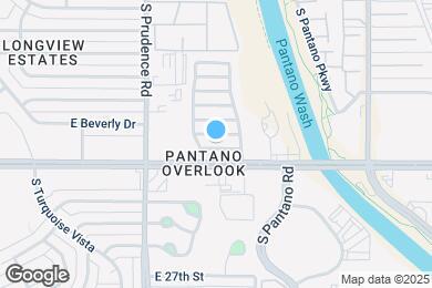 Map image of the property - 7625 E Desert Overlook Dr