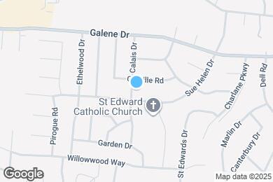 Map image of the property - 3413 Calais Dr