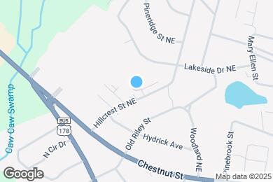 Map image of the property - 2243 Hillcrest