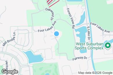Map image of the property - 5950 Oakwood Dr