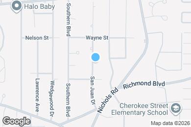 Map image of the property - 143 San Juan Dr