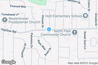 Map image of the property - 3190 Harlow Rd