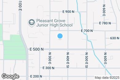 Map image of the property - 583 N 400 E