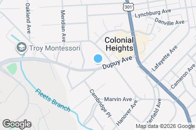 Map image of the property - 212 Dupuy Ave