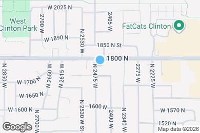 Map image of the property - 1766 N 2475 W