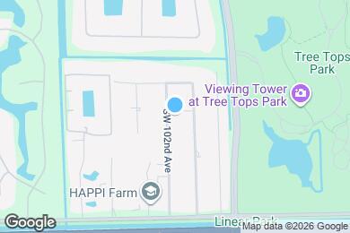 Map image of the property - 4100 SW 102nd Ave