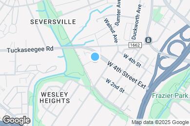 Map image of the property - Room in Duplex on Heathcliff St