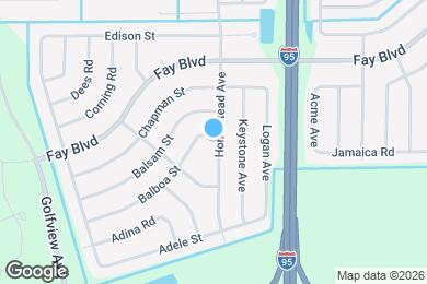 Map image of the property - 5960 Homestead Ave