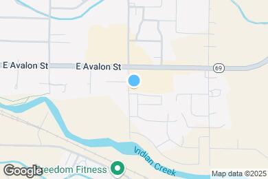 Map image of the property - 808 E Wandering Ln