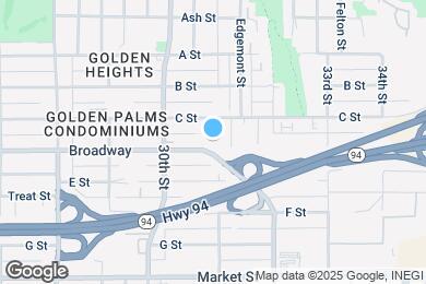 Map image of the property - 3078 Broadway