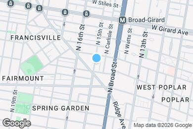 Map image of the property - 813 N 15th St