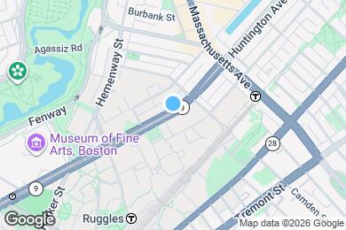 Map image of the property - 314 Huntington Ave