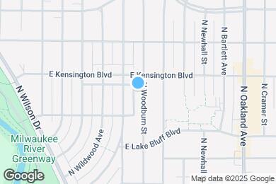 Map image of the property - 4479 N Woodburn St