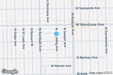 Map image of the property - 4314 N Spaulding Ave