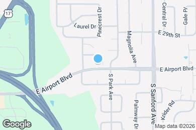 Map image of the property - 700 E Airport Blvd