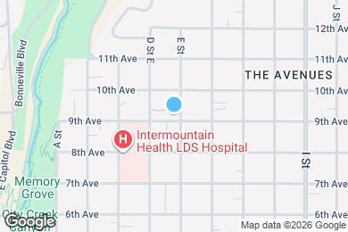 Map image of the property - 383 E 9th Ave