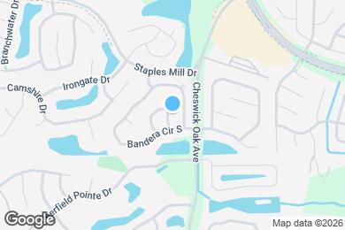 Map image of the property - 8517 Iron Mill Ct