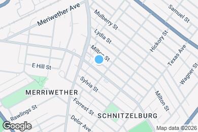 Map image of the property - 831 E Burnett Ave