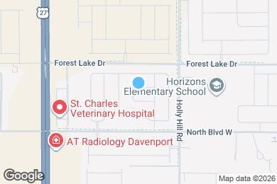 Map image of the property - 822 Fillmore Ct