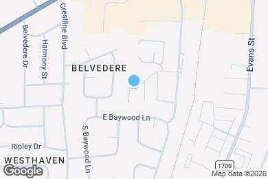 Map image of the property - 352 Haven Dr