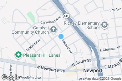 Map image of the property - 309 Stonehurst Dr