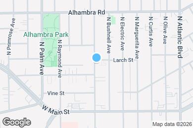 Map image of the property - 226 N Marengo Ave