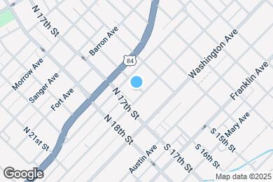 Map image of the property - 1601 Columbus Ave