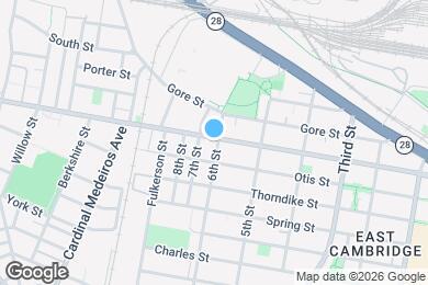 Map image of the property - 520 Cambridge St