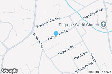 Map image of the property - 3372 Cottonwood Ln