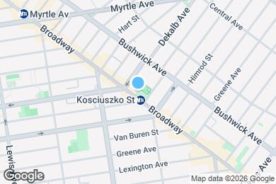 Map image of the property - 1131 Broadway