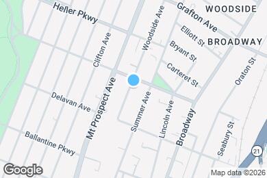 Map image of the property - 197 Woodside Ave
