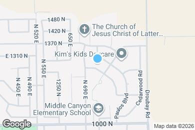 Map image of the property - 723 Aspen St