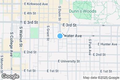 Map image of the property - 401 S Dunn St