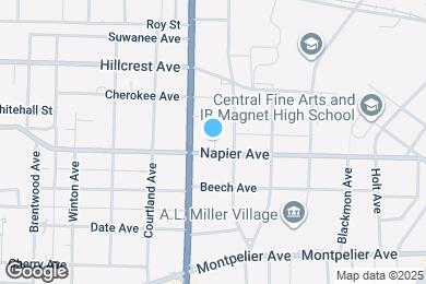 Map image of the property - 2529 Napier Ave